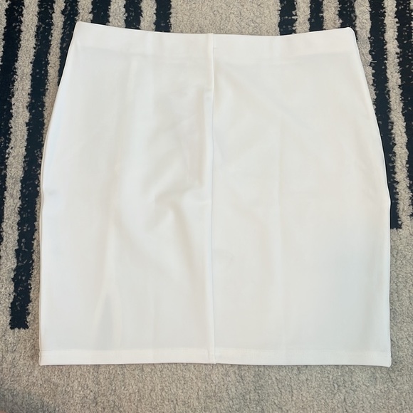White Mini Skirt - Picture 2 of 3